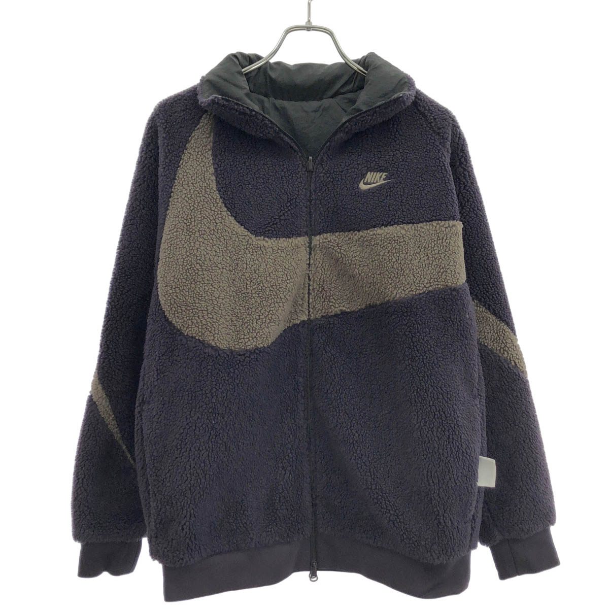 NIKE ナイキ VM SWOOSH FULLZIP JACKET リバーシブル フリースジャケット BQ6546-540 パープル M 【中古】 ITP02SVLTR3A｜MODESCAPE 店
