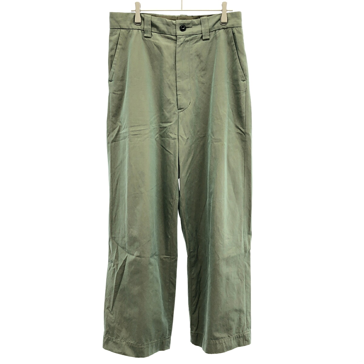 ARTS&SCIENCE アーツアンドサイエンス 18AW コットンパンツ 083-U336-010 カーキ系 2 【中古】 IT58J87P2HL6｜MODESCAPE 店