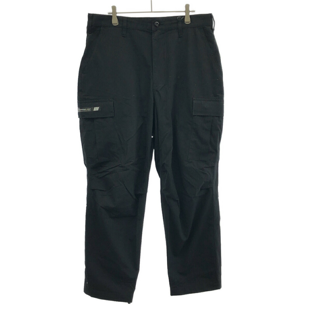 WTAPS ダブルタップス 23SS MILT9601/TROUSERS/NYCO.RIPSTOP リップストップカーゴパンツ 231WVDT-PTM09 ブラック 03 【中古】 ITW0ZDSHRPES|MODESCAPE 店