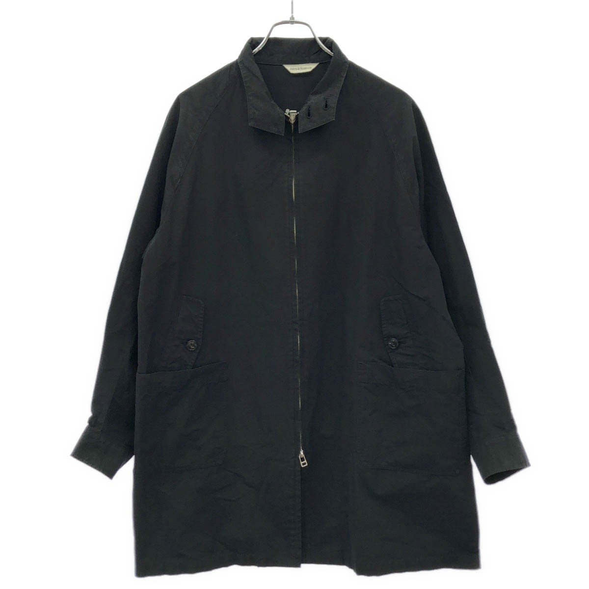 ARTS&SCIENCE アーツアンドサイエンス 22AW ジップアップロングジャケット コート 0223-U1122-2034 ブラック 2 【中古】 ITBLE7RH8KKO｜MODESCAPE 店 27,671円
