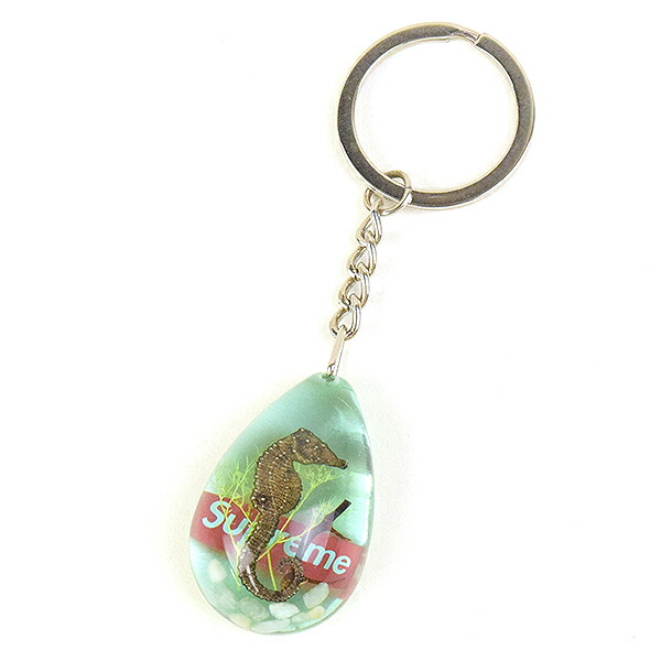 supreme seahorse keychain