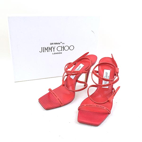 off white jimmy choo heels