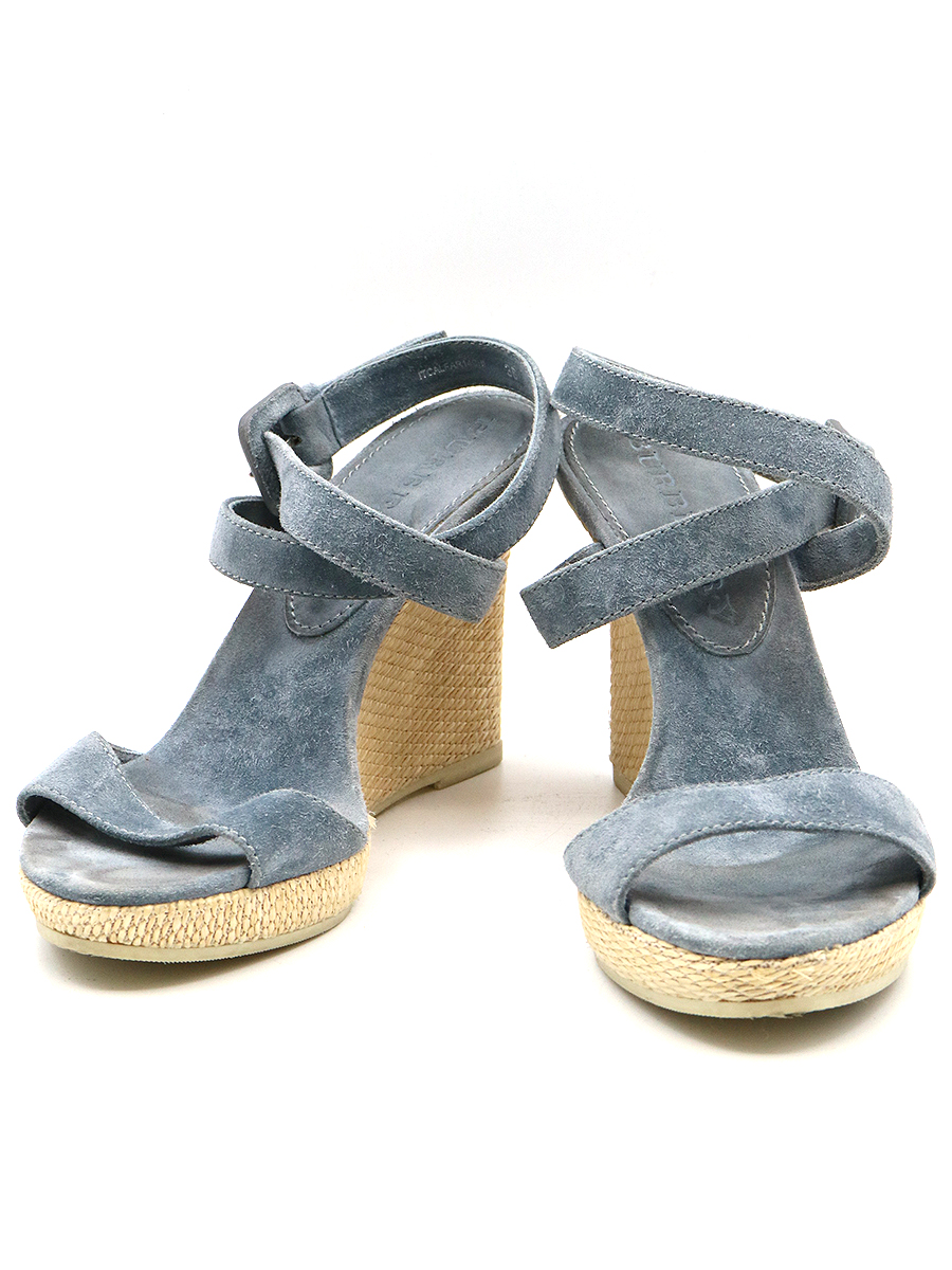 burberry sandals blue