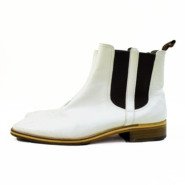 burberry boots mens white