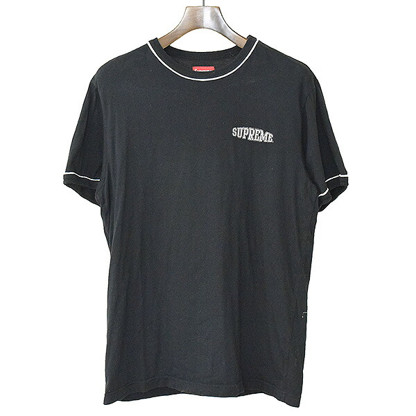 supreme piping ringer tee