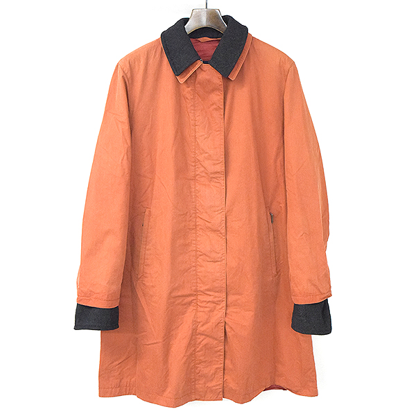 burberry coat mens orange