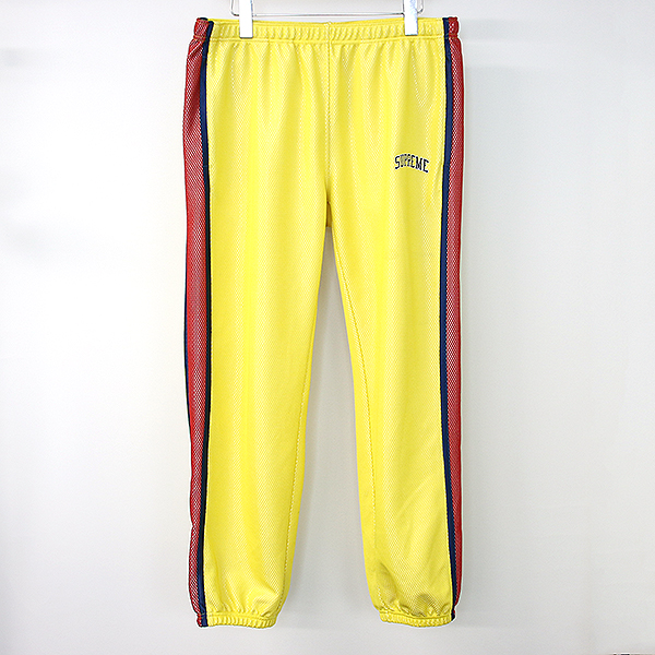 supreme bonded mesh track pant