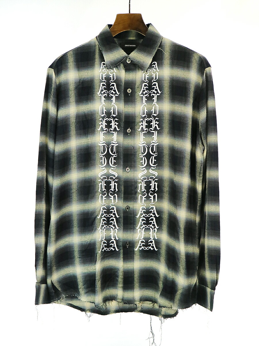 クリスチャンダダ シャツ シャツ トップス メンズ ファクトリーブランド