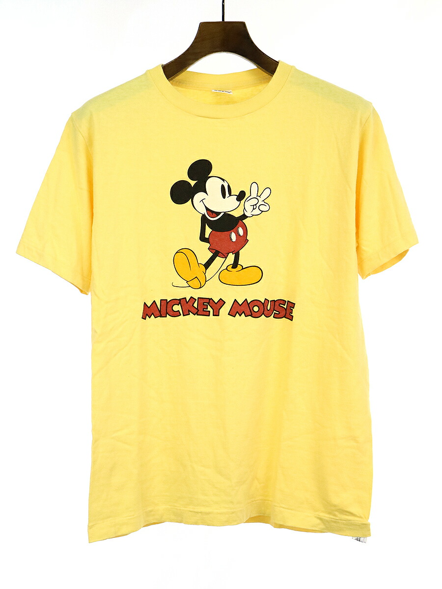 yellow mickey mouse shirt