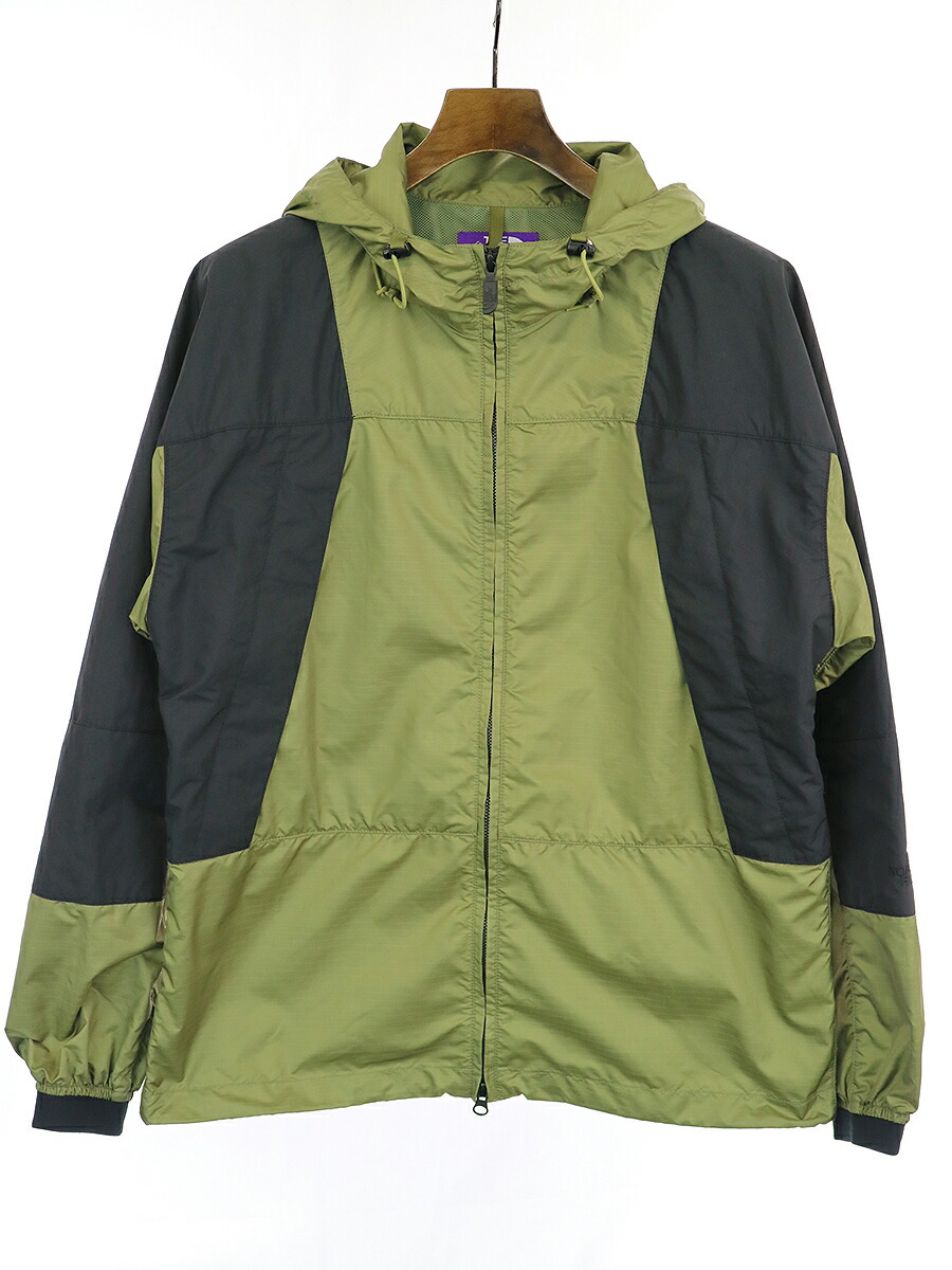 north face purple label mountain wind parka