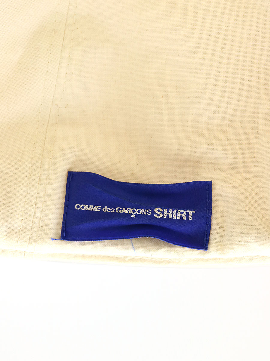 comme des garcons shirt men's brown paper shopper