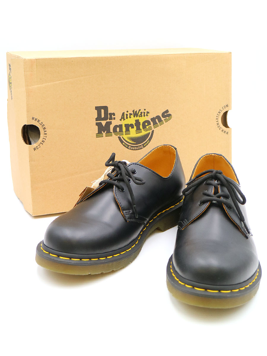 格安 中古 Dr Martens ドクターマーチン 1461 3eye Gibson Black 3ホールレザーシューズ ブラック 28cm メンズ 最安値挑戦 Www Reayaholding Com