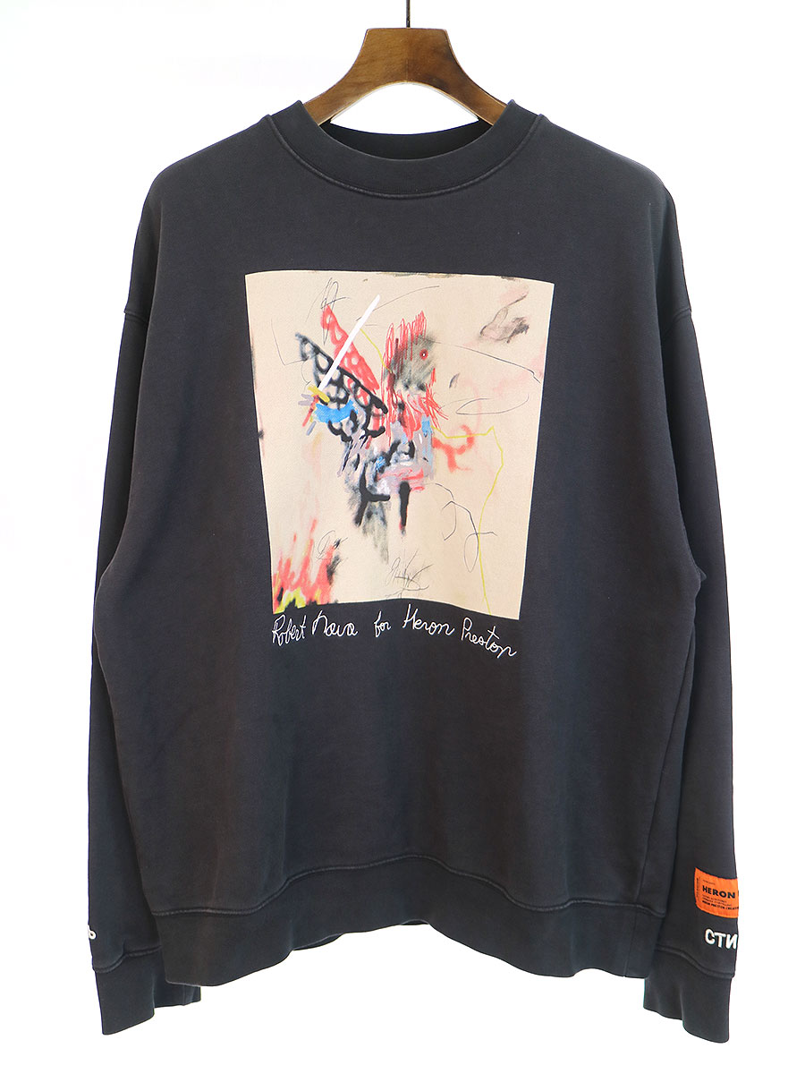 海外販売× 【HERON PRESTON】ヘロンプレストン 【PRINT HOODIE