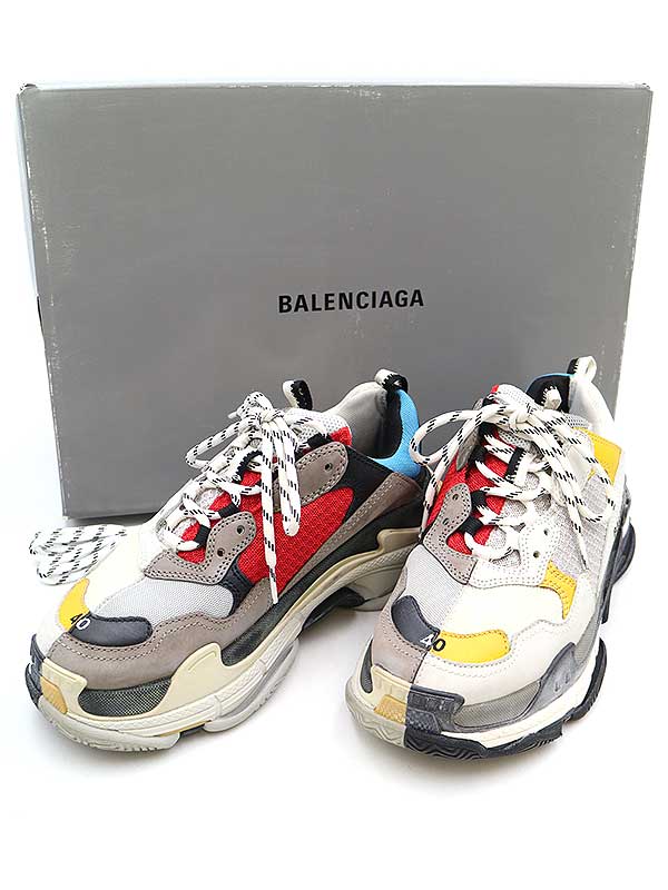 ラッピング対象外 BALENCIAGA triple s トリプルエス 40 - ecotours-of