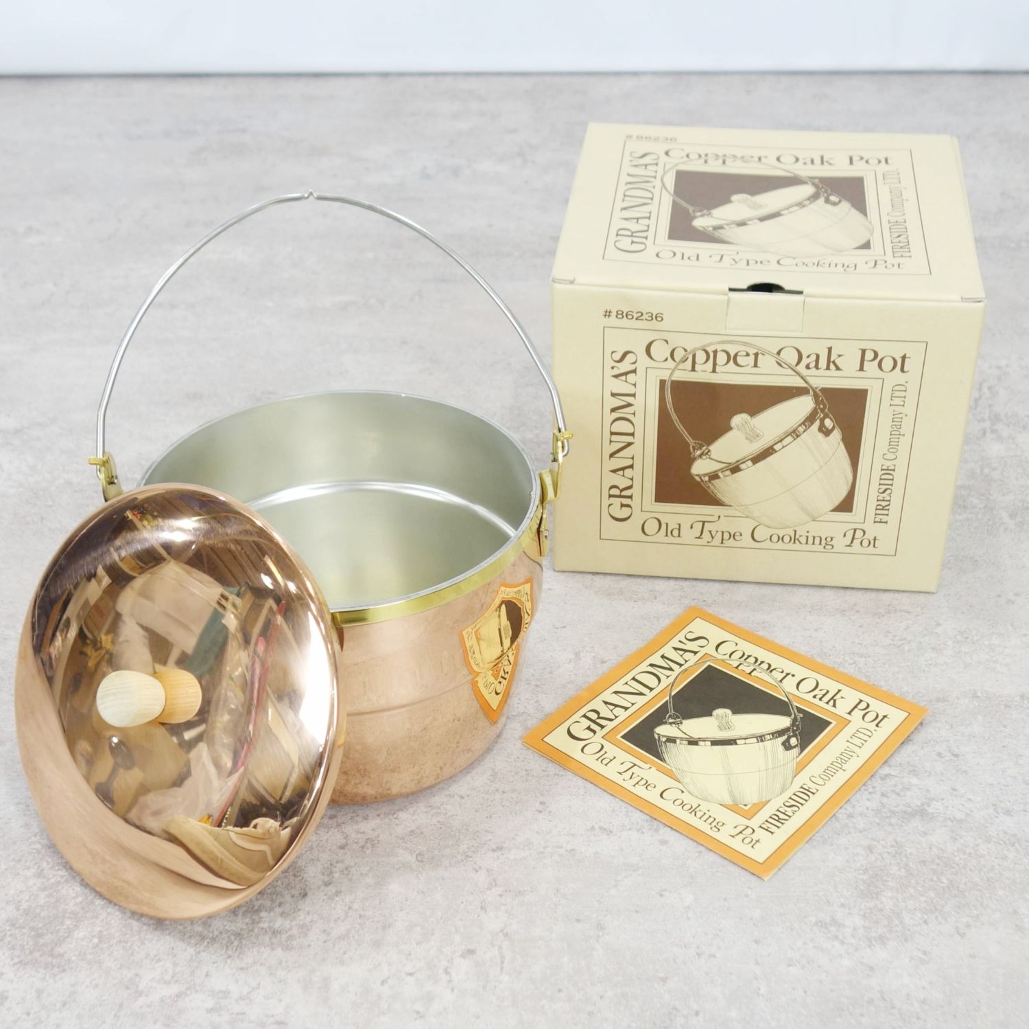 【新古品】ファイヤーサイド FIRESIDE Copper Oak Pot コッパーオークポット 品番 86236 銅製鍋 羽釜 made in JAPAN キャンプ アウトドア【中古】 23,040円