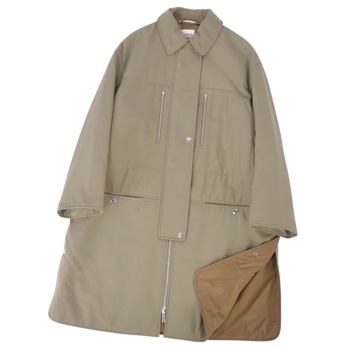 エルメス　シャツ　コート　未使用　40 エルメス シャツ コート 未使用 40 エルメス シャツ コート 未使用 40