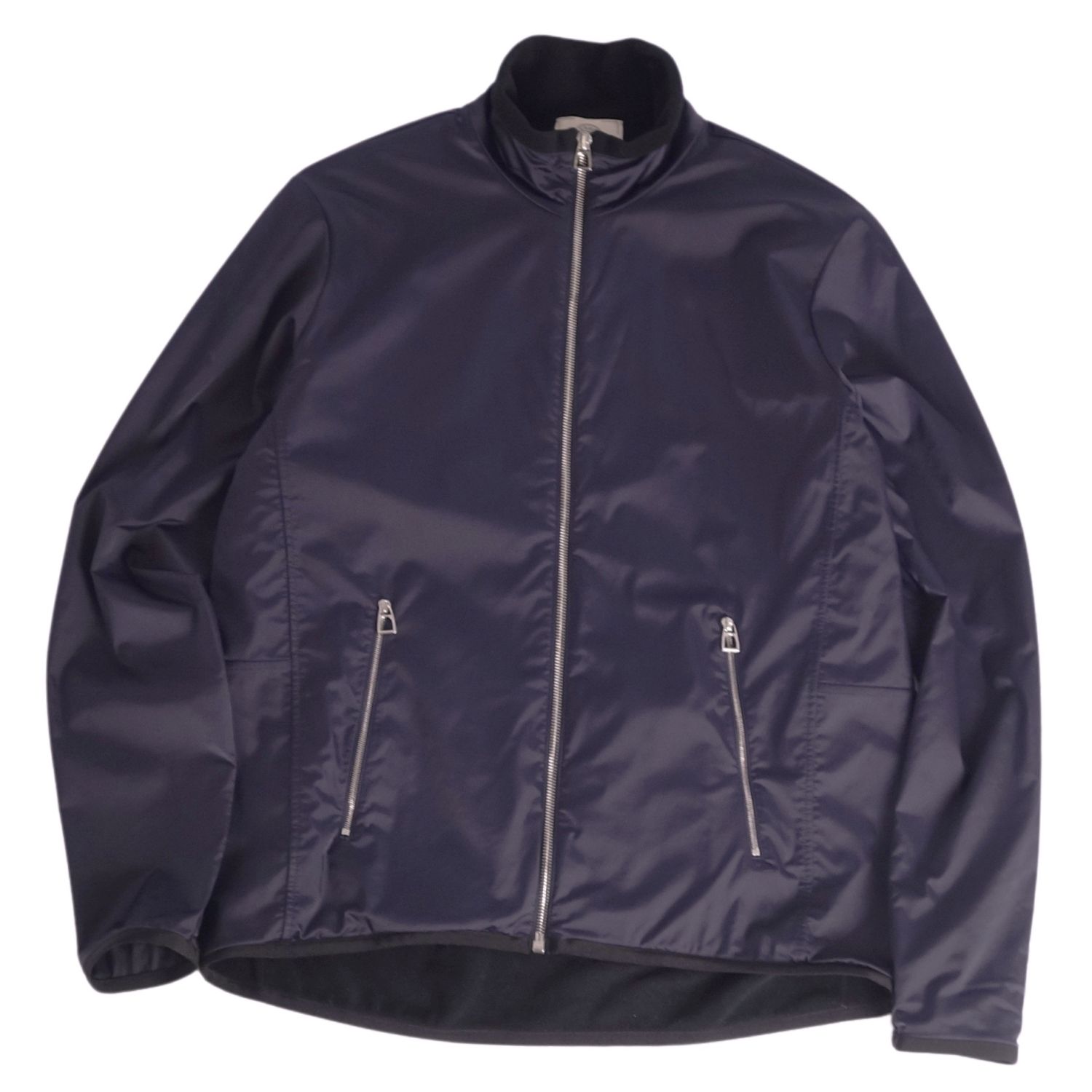 エルメス レザー付きブルゾン 48 (Lサイズ程度) エルメス レザー付きブルゾン 48 (Lサイズ程度) エルメス レザー