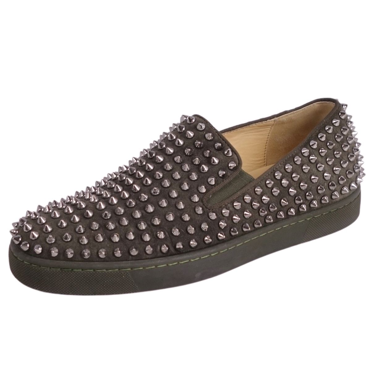 【美品】クリスチャンルブタン【25.0】ダンデライオン スパイク ブラック 黒 Dandelion Spikes ブラック スエード - Shoes - Men - Christian
