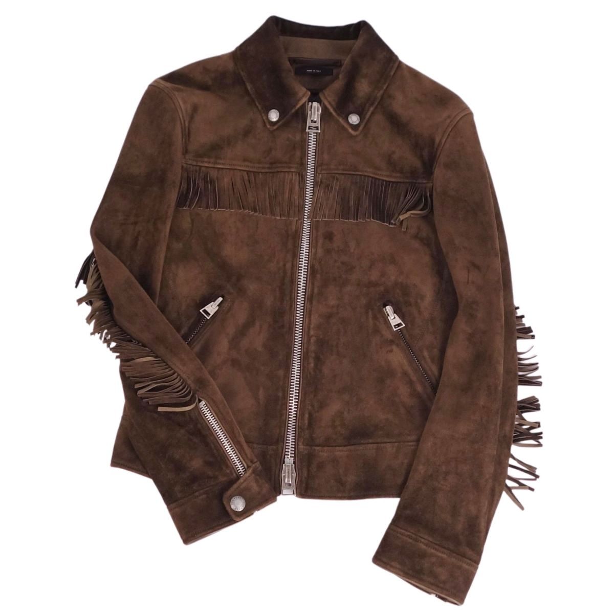 未使用・最高級　100万　トムフォード　レザージャケット　ラムスキン　2XL 未使用・最高級 100万 トムフォード レザージャケット ラムスキン 2XL