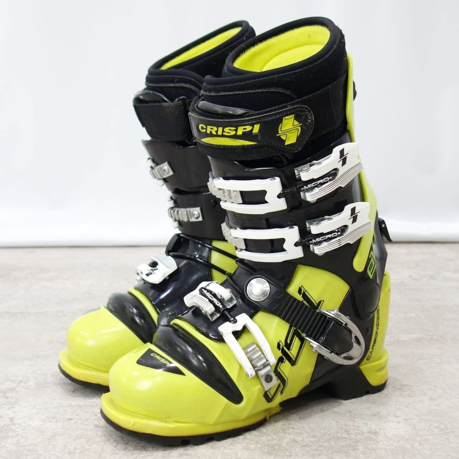 クリスピー CRISPI evo 24.5珊 NTN テレマーク スキーの板 ブーツ エボ うしろ側カントリー アウトドア【中古】