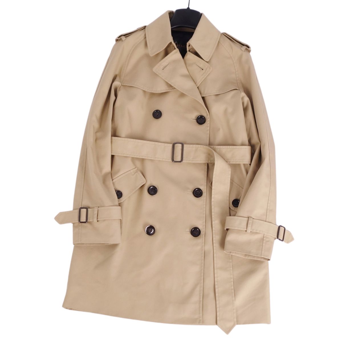 楽天市場】古着 COACH コーチ トレンチコート S ベージュ レディース