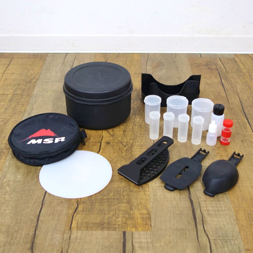 エムエスアール MSR クックセット 旧ロゴ 廃盤品 調理器具 釣り キャンプ 登山 アウトドア【中古】