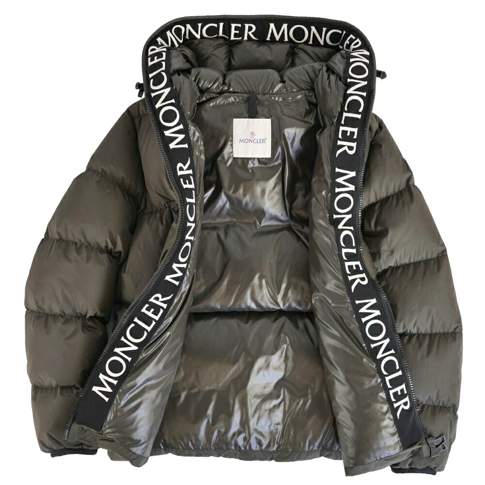 【美品】モンクレール MONCLER ジャケット 2020 MONTCLA ダウンジャケット モンクラ ロゴ アウター メンズ 1(M相当) カーキ【中古】｜MODEST LORD 仙台 店