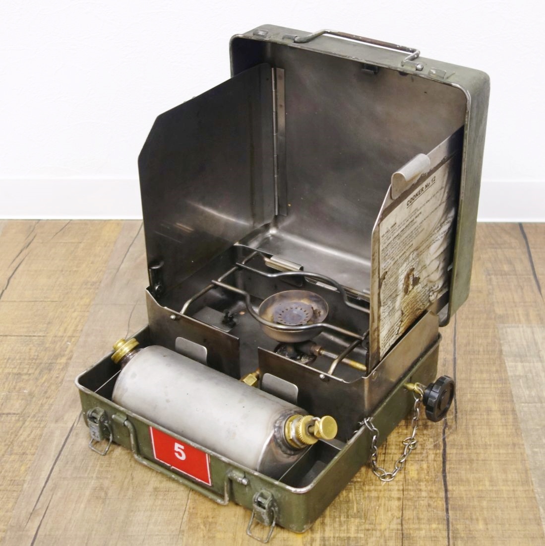 極希少 英国軍 British Army Cooker No12 クッカー No12 整備済み