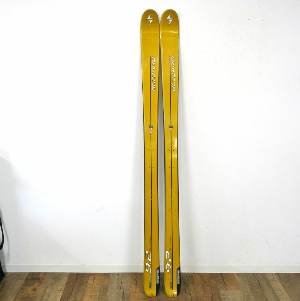 吹雪 BLIZZARD TITAN9.2 188珊 真っただ中92粍 スキーの板板 フリーライド 板のみ スキーの板 アウトドア【中古】