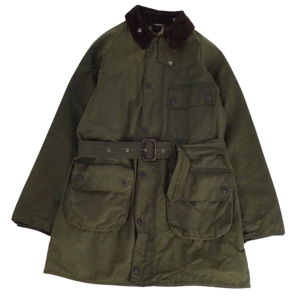 楽天市場】Barbour バブアー 92年製 ｶｰｷ 3ﾜﾗﾝﾄ ﾋﾞｭｰﾌｫｰﾄ ｵｲﾙﾄﾞ