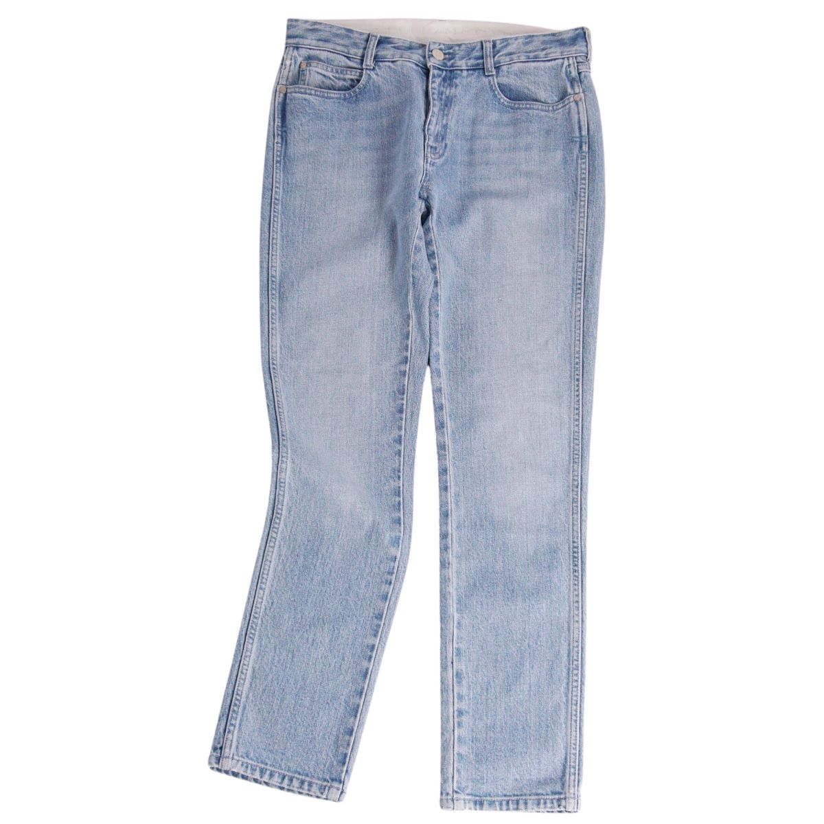 【美品】ステラマッカートニー STELLA McCARTNEY ズボン下 ジーンズズボン下 綿織物 ボトムス レディース イタリア製 27 インディゴブルー【中古】