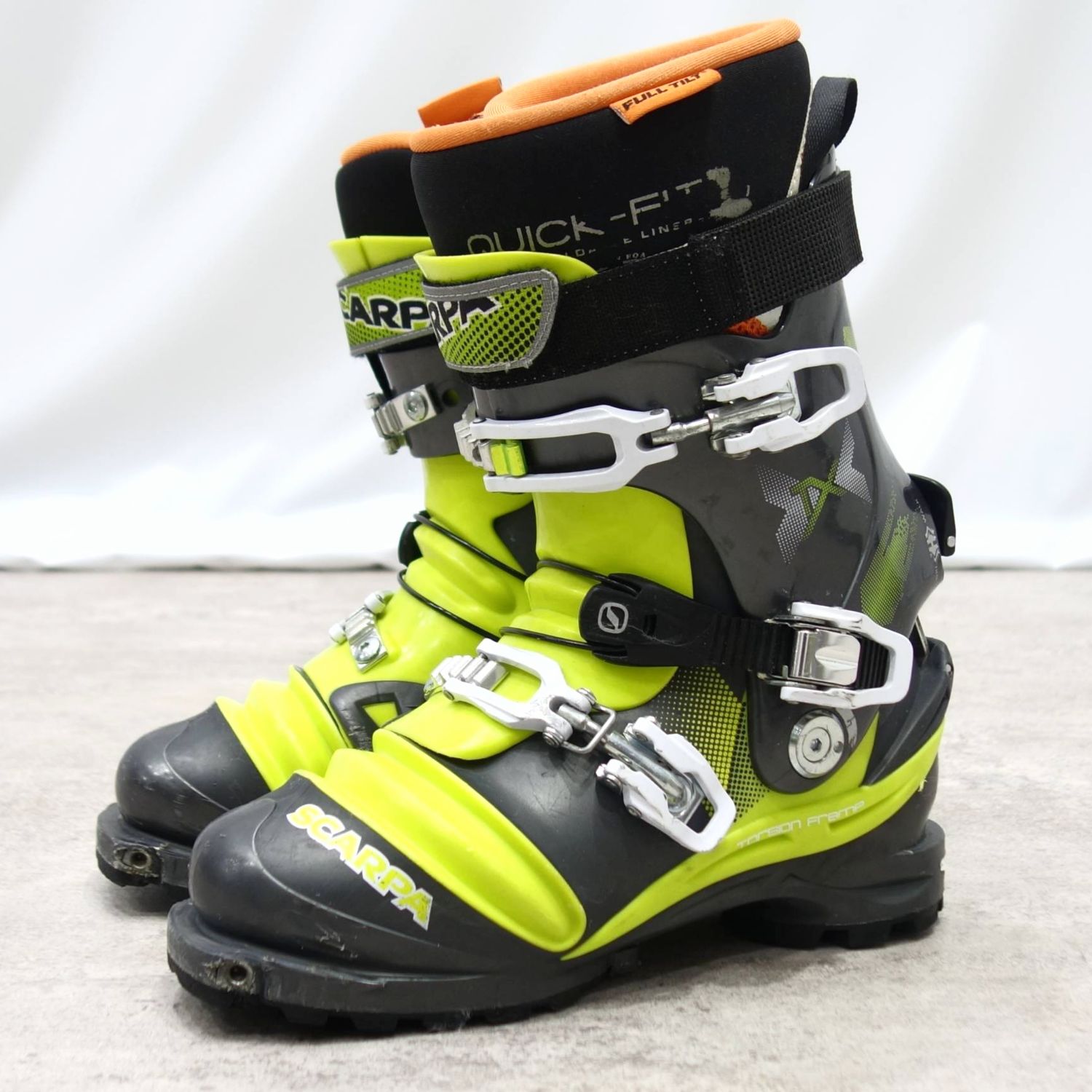 スカルパ SCARPA TX ターミネーターエックス NTN テレマーク スキーの板 ブーツ 24.5珊 アウトドア【中古】