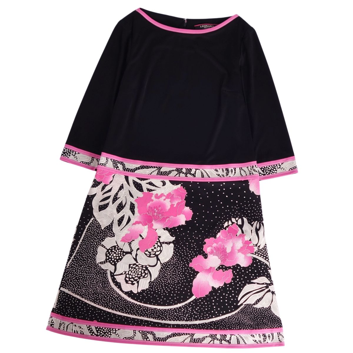 楽天市場】【美品】レオナール LEONARD FASHION ワンピース