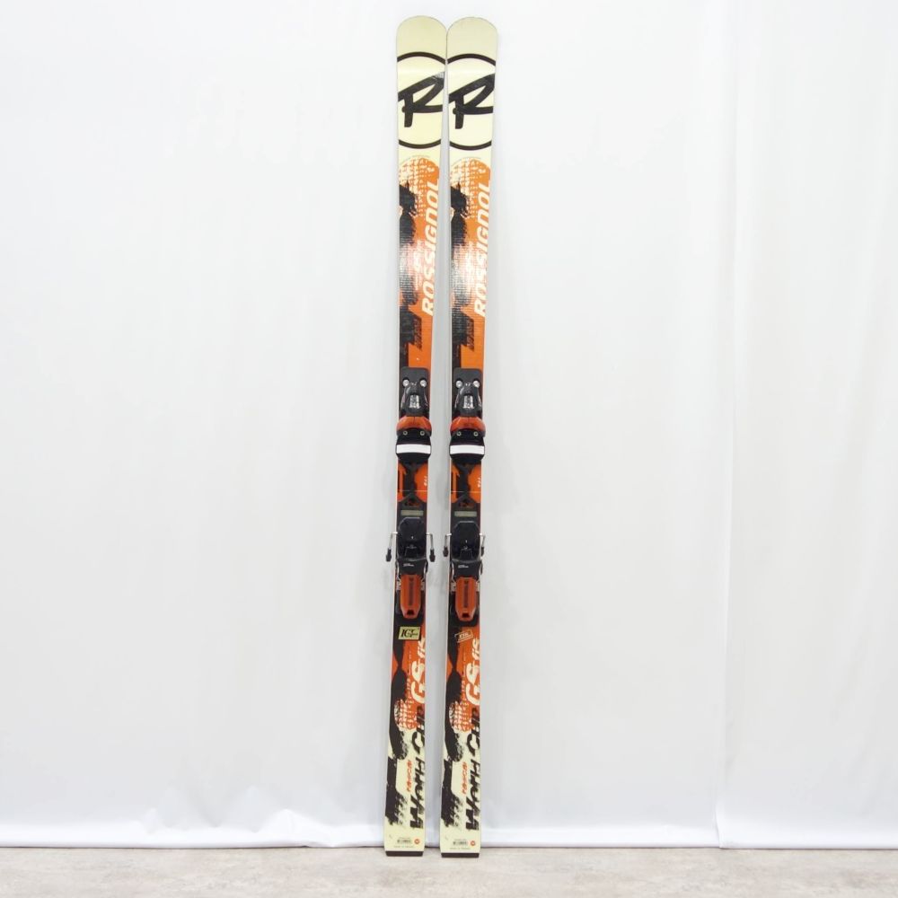 ロシニョール ROSSIGNOL WORLDCUP GS FIS 175珊 ビンディング 12U ワールトカップ ジーエス フィス スピード競技 一ころ スキーの板 アウトドア【中古】