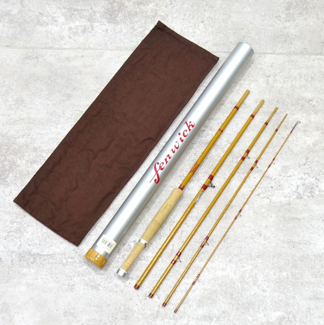 美品 フェンウィック fenwick 黄色水呑み コンチネンタルツアラー 7\u00273 #4 フライフィッシング トラウト FF734-5J【中古】