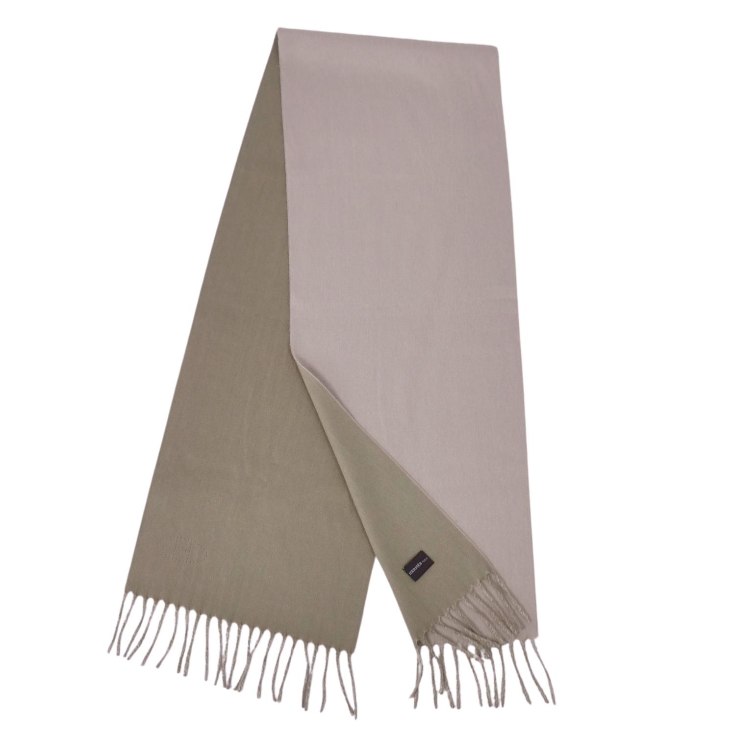 楽天市場】【送料無料】 エルメス マフラー ブラウン 美品