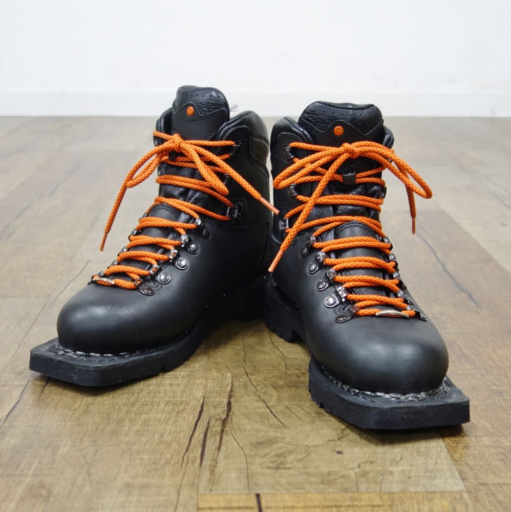 【新古品】クリスピー CRISPI 23cm BRE GTX SL2200 テレマーク スキー ブーツ レザー 75ｍｍ 3ピン アウトドア 革靴【中古】