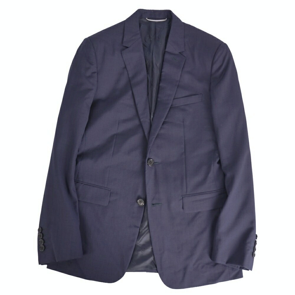 【美品】ディオールオム DIOR HOMME 上衣 テーラード 羊毛 アウター メンズ イタリア製 44 米国海軍【中古】