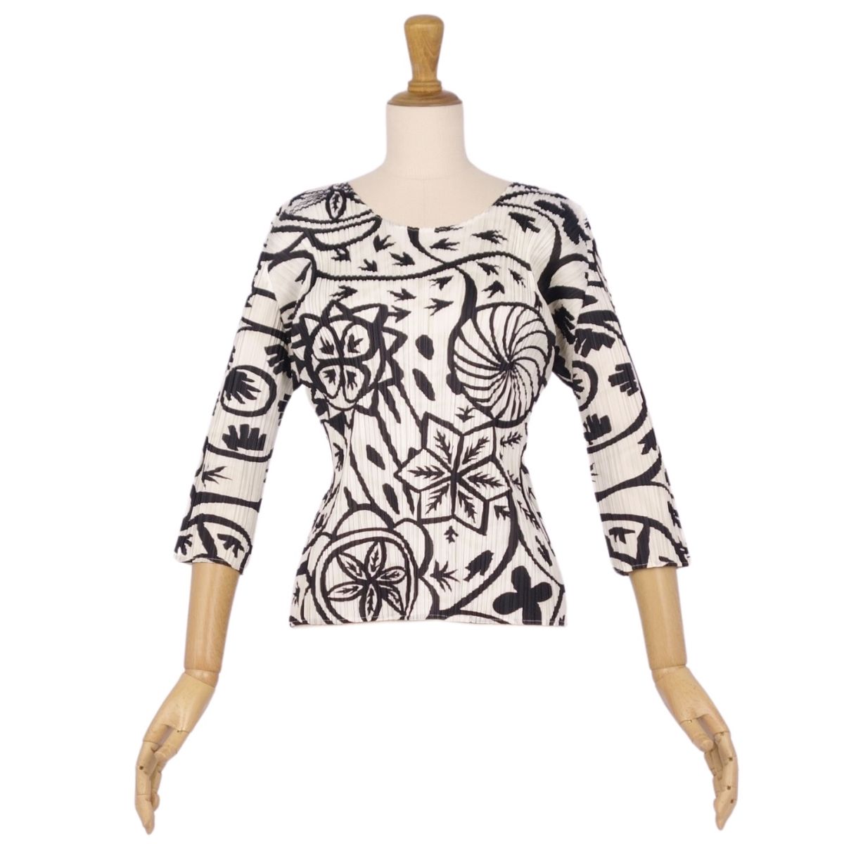 楽天市場】プリーツプリーズ PLEATS PLEASE プリーツ 長袖シャツ 花柄