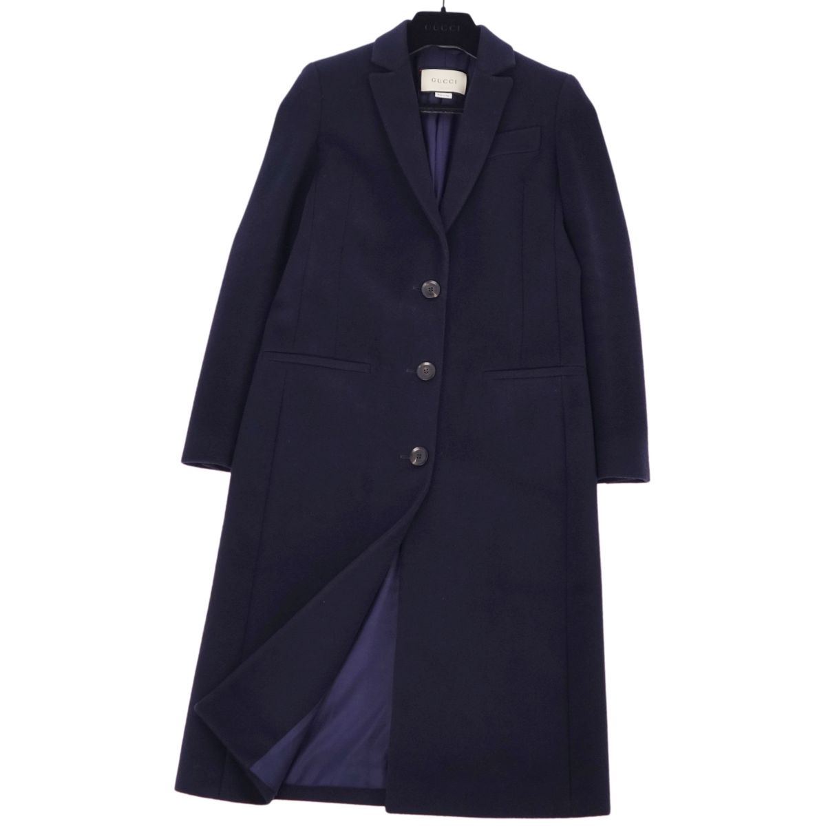 美品 マックスマーラ Max Mara コート ベルト付き ロングコート ダブル  