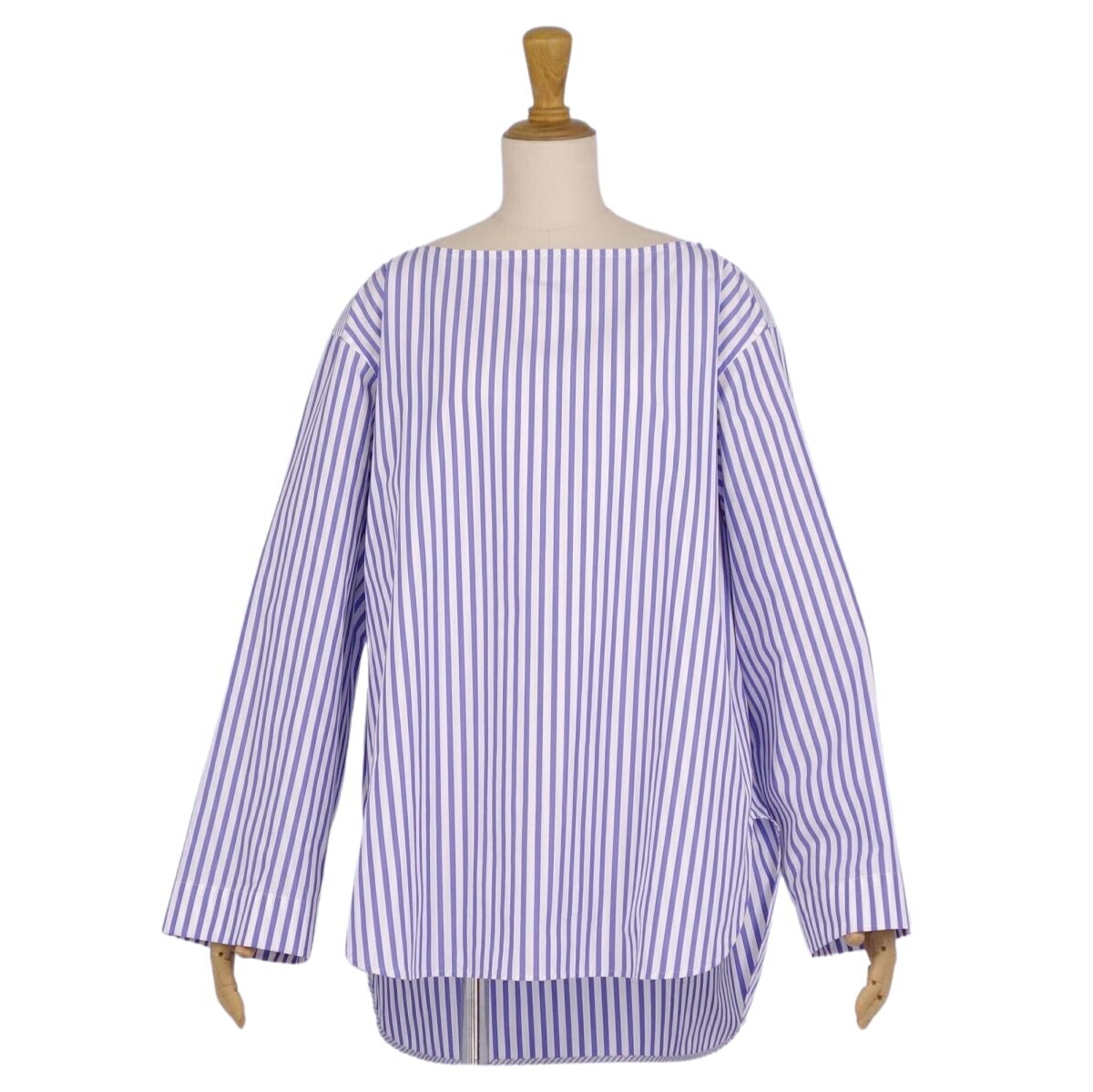 【美品】ブラミンク blamink 　コットンシルク　ストライプ 楽天市場】【中古】 BLAMINK ブラミンク ストライプ シルク