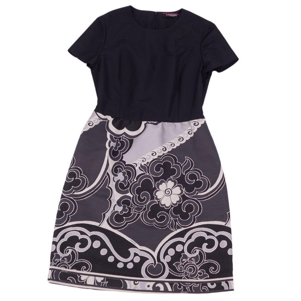 楽天市場】【美品】レオナール ワンピース ニットワンピース : サクラ