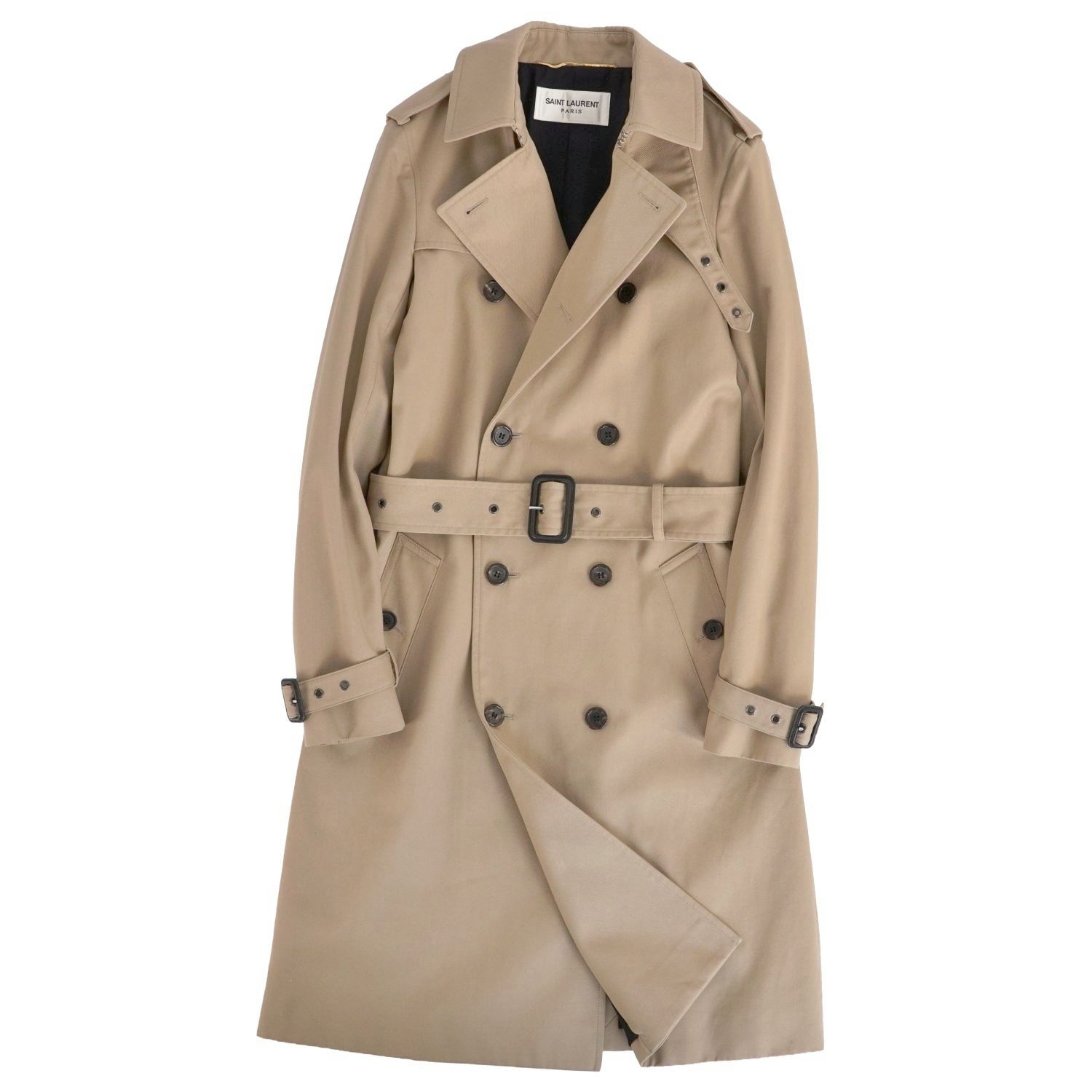 楽天市場】サンローラン トレンチコート 44サイズ レディース コットン