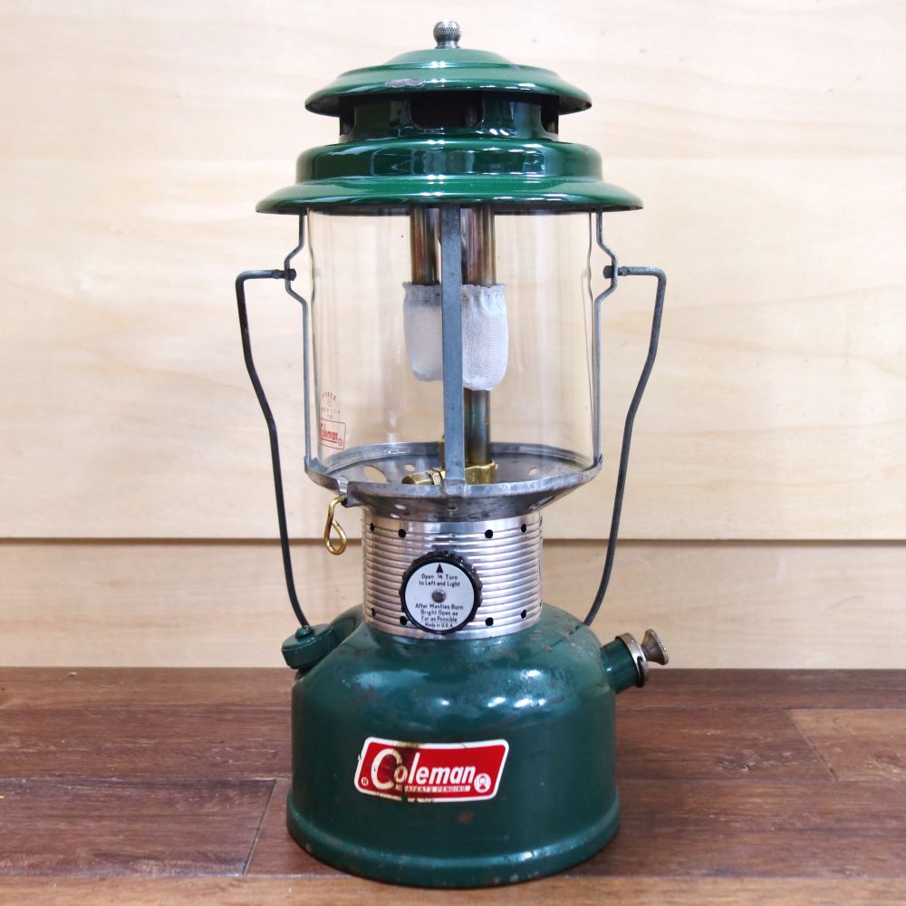 整備済 Vintage コールマン Coleman ランタン 220E 1953年8月 ツーマントル ホワイトガソリン キャンプ アウトドア 整備済 Vintage コールマン Coleman ランタン 220E 1953年8月