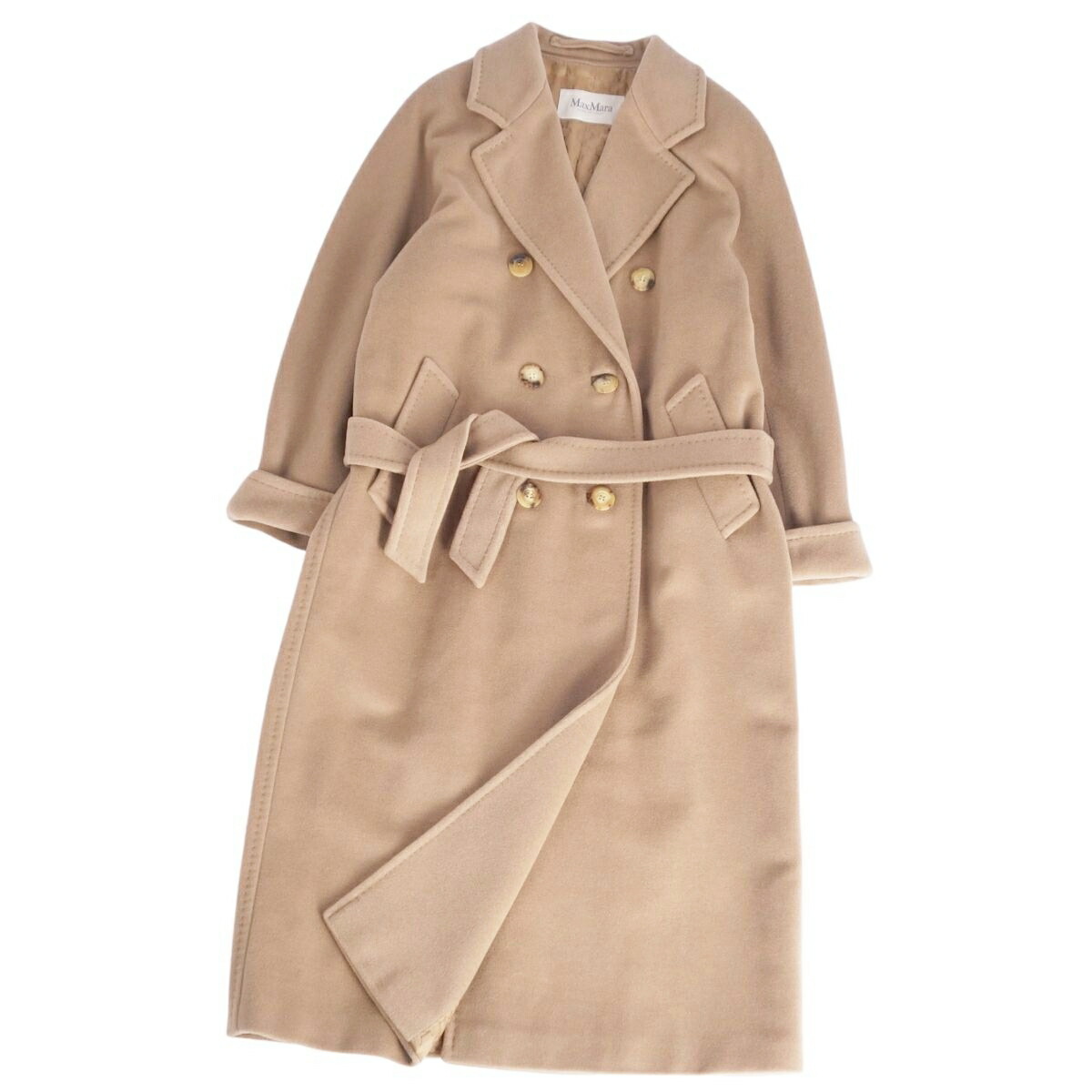 【極美品】マックスマーラ　ダブル　カシミヤ　コート　キャメル　38　アイコン 楽天市場】【マックスマーラ】Max mara アイコンコート ダブル