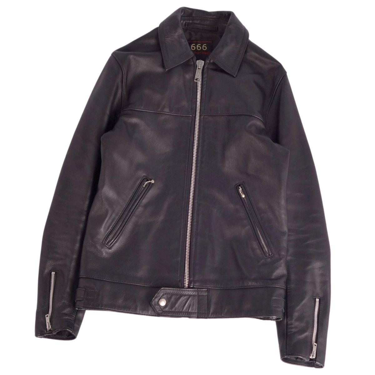 楽天市場】666 トリプルシックス ジャケット サイズ:36 ステアハイド