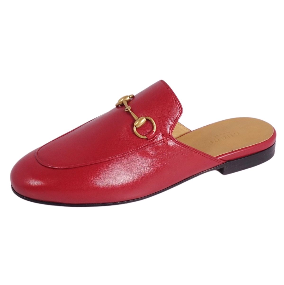 楽天市場】【GUCCI】グッチ ミュール GGキャンバス レッド
