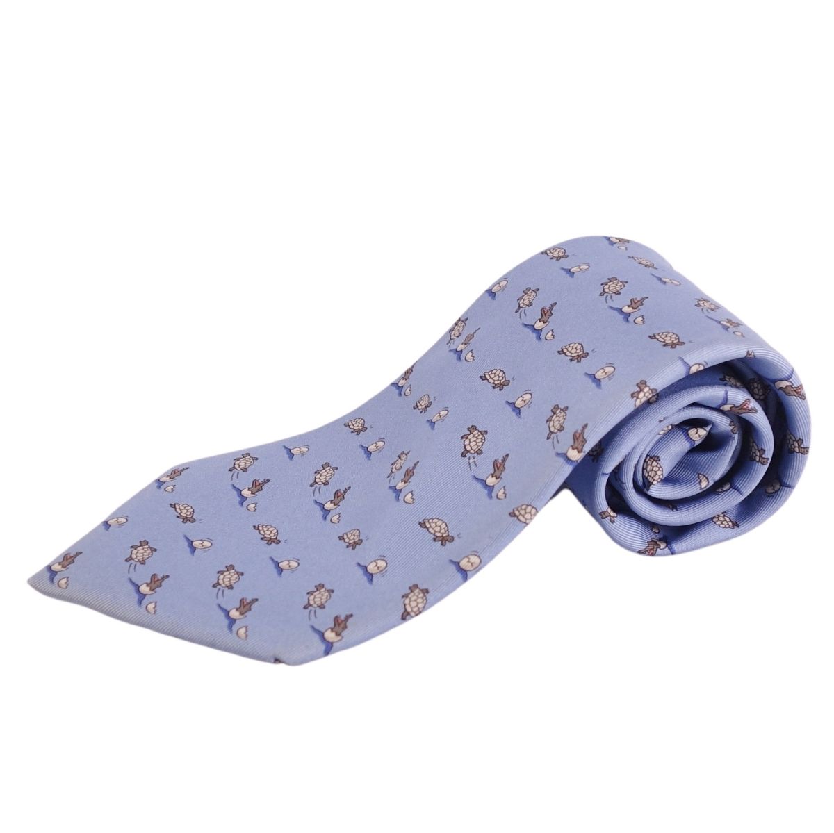 2910 【極美品】 エルメス ネクタイ 総柄 競馬 騎手 ジョッキー ✨️極美品✨️ エルメス 馬柄 ネクタイ シルク ピンク