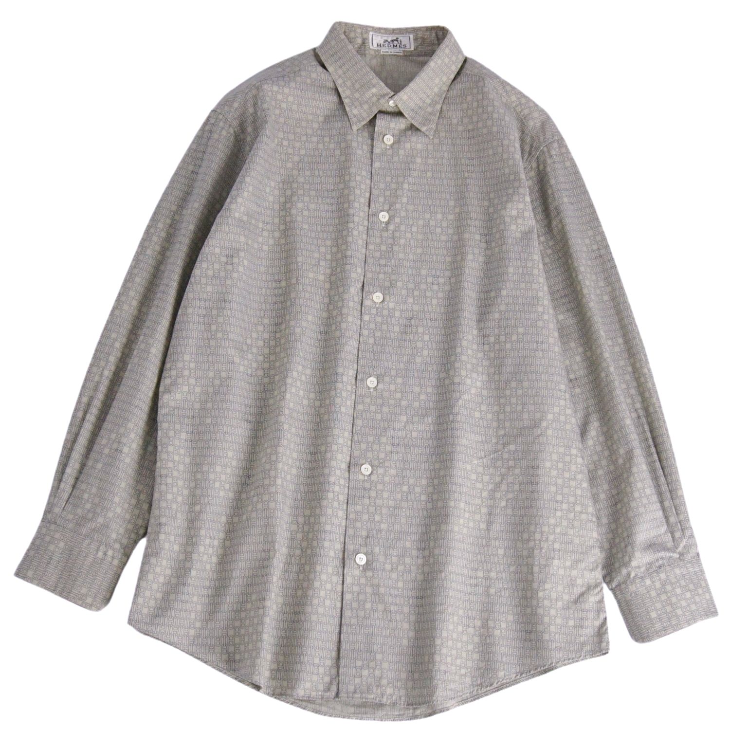 楽天市場】HERMES エルメス シャツ サイズ:16(41) セリエボタン ジオ