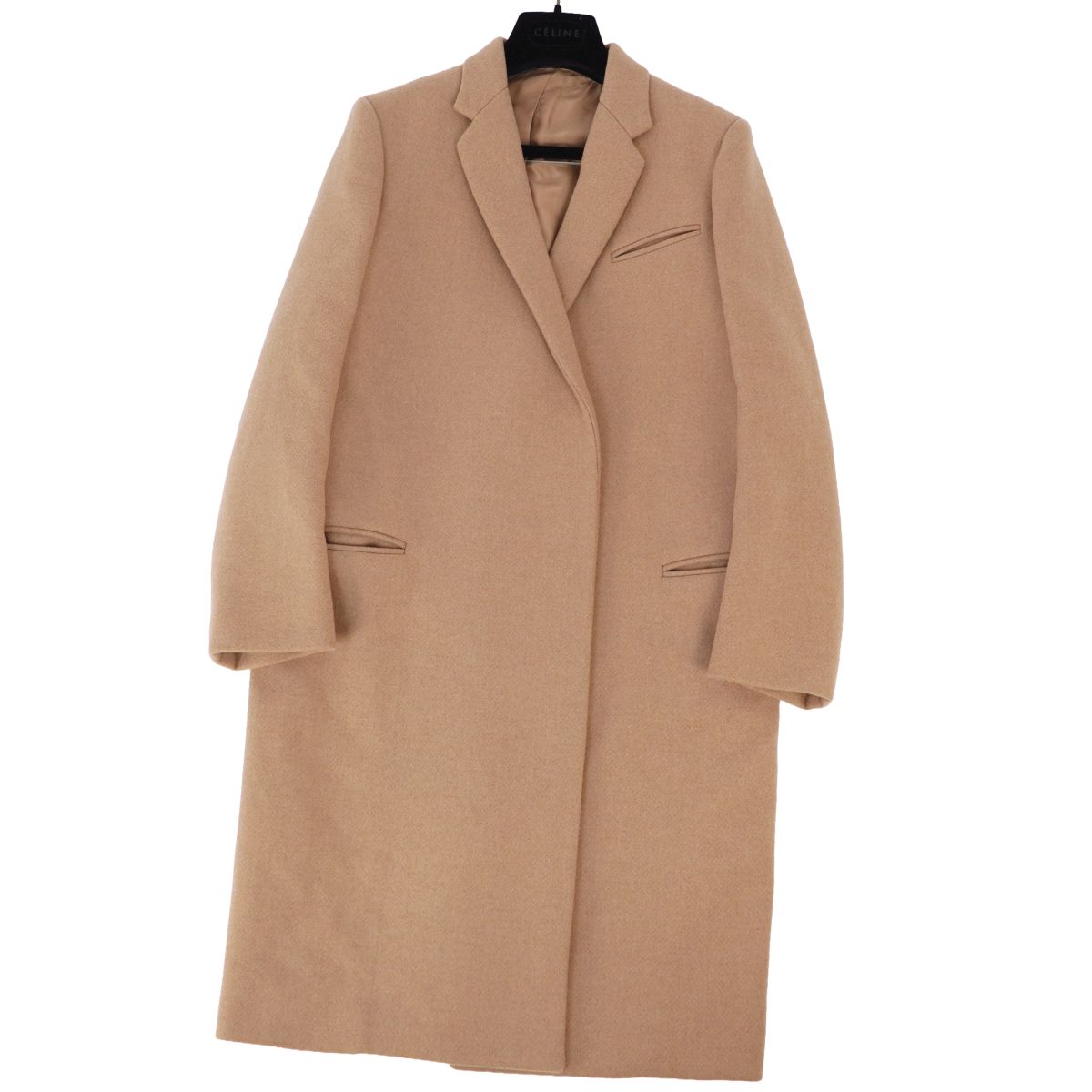 美品　CELINE セリーヌ コート ジャケット 楽天市場】【5%OFFクーポン】 セリーヌ ミディアムコート チェッカー